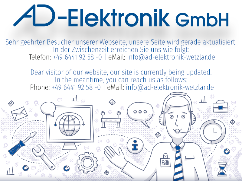 AD Elektronik GmbH - Website 
Under Construction